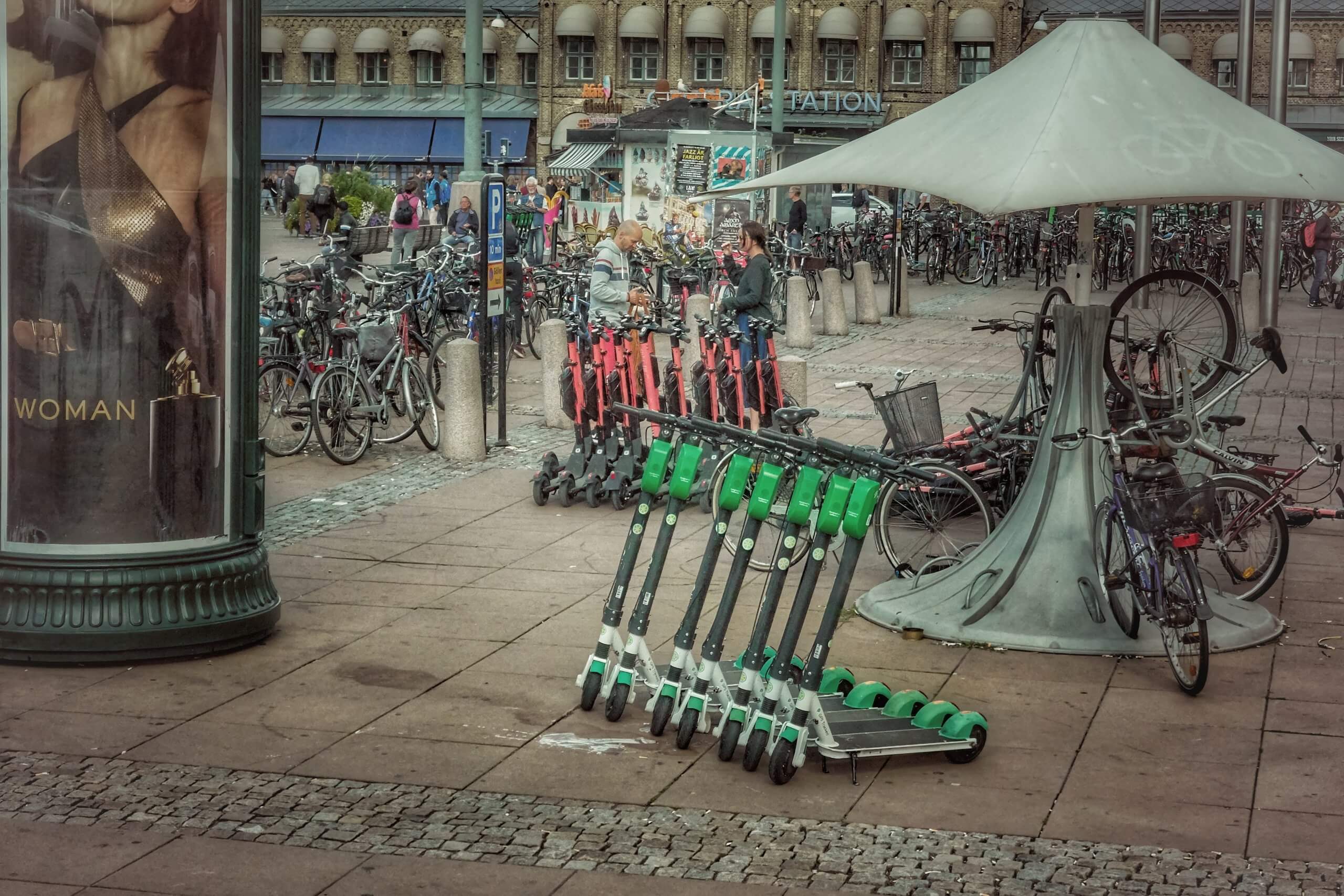 E-Scooter verändern unser Stadtbild